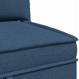  Set namještaja za dnevni boravak s jastukom 4 pcs Plava Tkanina | shoptok.hr