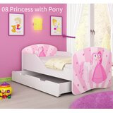  Dječji krevet ACMA s motivom + ladica 180x80 cm 08 Princess with Pony | shoptok.hr