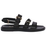 Priv Lab Sandali & Odprti čevlji NERO VITELLO Črna | Shoptok.si