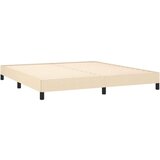  Posteljni okvir krem 180x200 cm blago, (20794698) | Shoptok.si