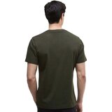 Barbour Essential Large Logo T-Shirt Sage/White Zelena | shoptok.hr