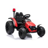 Traktor na akumulator s prikolico HZB-200 - rdeč | Shoptok.si