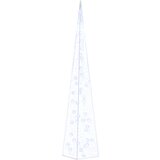  Akrilni ukrasni stožac s LED svjetlima plavi 90 cm | Eponuda.ba