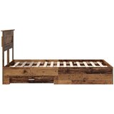  Krevetna konstrukcija Staro drvo 120 x 190 cm Konstruirano drvo | shoptok.hr