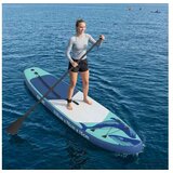 vidaXL Naflopni SUP HYDROS 335 x 76 x 15 cm Tirkizna za - Tirkizna (uzorak kita) 335 x 76 x 15 cm Cijene