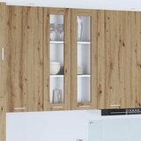 Viseći ormarić s pohranom Umjetnički hrast 60 x 31 x 100 cm | Eponuda.com