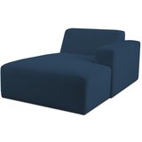 Scandic Temno moder modul za sedežno garnituro iz tkanine bouclé (desni kot) Roxy – | Shoptok.si