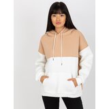 RUE PARIS Sweatshirt-AP-BL-AP-3001.98P-white-beige | Shoptok.si