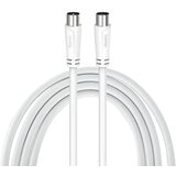 Hama 205047 5 m antenski koaksialni kabel, bel, 90 dB | Shoptok.si