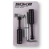 Janshop Zatiči za skuterje črna 2 pcs p1 + tipke, (21226058) Cene