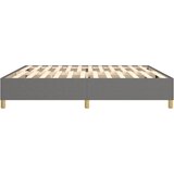  Okvir za krevet s oprugom tamnosivi 200x200 cm od tkanine | shoptok.hr