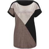 heine Majica bež / rjava / črna | Shoptok.si