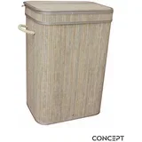 bambus korpa za veš, kvadratna, 40x30cm, visina 60cm - C-07-054S