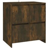  Komoda boja dimljenog hrasta 70 x 41 x 75 cm od iverice | shoptok.hr