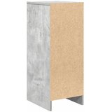  Komoda siva boja betona 29,5x34x76 cm od konstruiranog drva | shoptok.hr