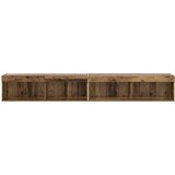 TV stene Panama 2 pcs Star les 100 x 30 x 30 cm Konstruiran les, (5000132301) | Shoptok.si