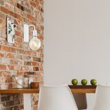  Zidna lampa ASTRID 1xE27/60W/230V bela | Eponuda.com