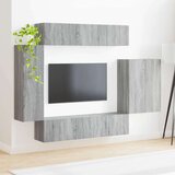  Namestitev na steno 6 pcs Siva Sonoma - - Siva - 78.74 - 98 x 31 x 29,5 cm - 2025-vidaXL-Uvoz_2 | Shoptok.si
