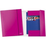  FASCIKL KLAPA S GUMICOM KARTON A4 WOW LEITZ 39830023 METALIK ROZI | shoptok.hr