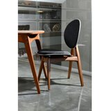 Woody Fashion trpezarijski sto i stolice Touch Wooden Anthracite | ePonuda.com