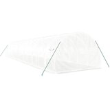  Staklenik s čeličnim okvirom bijeli 42 m² 14 x 3 x 2 m | shoptok.hr