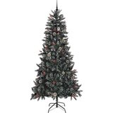 vidaXL Umestno božično drevo med 300 LED Zelena 129,5 x 129,5 x 240 cm | Shoptok.si