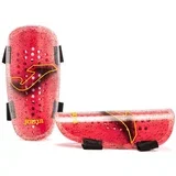 kostobrani attack shin guards red yellow za muškarce