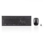 Hama Bežična tastatura i miš Cortino Crni Cene
