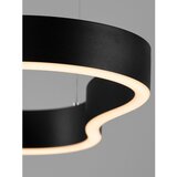 Nova Luce Mat crna LED viseća svjetiljka aluminijska s mogućnosti zatamnjivanja Dussa – | shoptok.hr