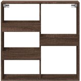  Zidni ormarić smeđa boja hrasta 80x15x80 cm konstruirano drvo | shoptok.hr