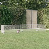 vidaXL 3-delna ograda za zajce 325x109x54 cm pocinkano železo Cene