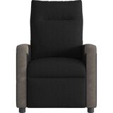  Naslonjač od tkanine crni | shoptok.hr