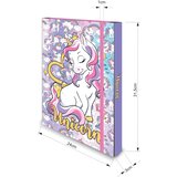 Fascikla SA GUMOM A4 3D BOX UNICORN OP* Cene