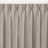  Curtain MILANA color cappuccino style classic flex 7.5 cm with double pleat chenille 140x300 HOMEDE | shoptok.hr