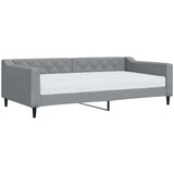 vidaXL Dnevni krevet s madracem svjetlosivi 100 x 200 cm od tkanine | shoptok.hr