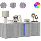  Zidni TV ormarić s LED svjetlima siva boja hrasta 100x31x35 cm | Eponuda.ba