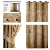 Restilo Gorčično rumena žametna zavesa AmeliaHome Velvet, 140 x 245 cm | Shoptok.si