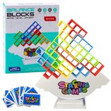  Tetris Tower Balansiranje Igra Spretnosti 16 Blokova 22 Karte u Bojama Cijene