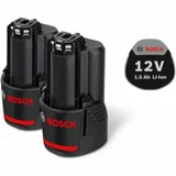 Bosch komplet dveh akumulatorskih baterij 12V/3.0Ah GBA 12V 1600A00X7D