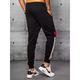 DStreet Spodnie męskie dresowe czarne | shoptok.hr