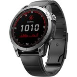 INF Hitro Sprostitev Titanov Pašček za Uro za Garmin Fenix 7X 6X Pro 5X Plus Black 26 mm, (21402522) | Shoptok.si