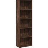 Furnova Knjižna omara rjavi hrast 60x30x189 cm inženirski les, (21932162) | Shoptok.si