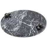 Schafer Schäfer mramorna pladanj Ø 25 cm siva Yase | shoptok.hr