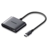 80798 čitač kartica USB 3.2 Gen 1 (3.1 Gen 1) Type-C Sivo