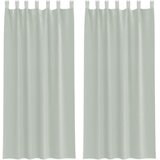Voile zavjese s petljama 2 kom svijetlo sive 140x245 cm | shoptok.hr
