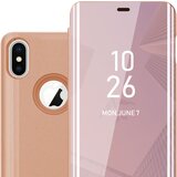 Cadorabo Case, združljiv z Apple v Kunzit Pink - Clear View Zrcalo Zaščitni pokrov s funkcijo stojala 360 stopinj zaščita, (20570152) Cene