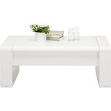 XORA klubska miza, bela, visoki sijaj | Shoptok.si