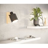 Eglo Spot BATALLAS E27 17 cm drvo/crna 99488 Slike