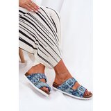 S. BARSKI Women's Slippers With Buckles And Glitter S.Barski | shoptok.hr