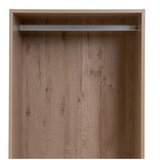 Casa Selección Odprta modularna garderobna omara v hrastovem dekorju v naravni barvi 60x180x45 cm Modular – | Shoptok.si